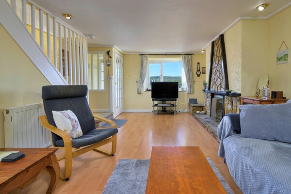 Foto van Bude Sea View Apartment voor 4 personen - Vakantiehuis in Talysarn - LivingRoom