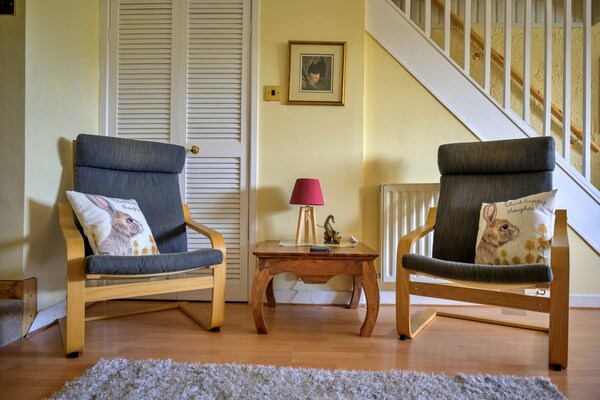 Foto van Bude Sea View Apartment voor 4 personen - Vakantiehuis in Talysarn - LivingRoom