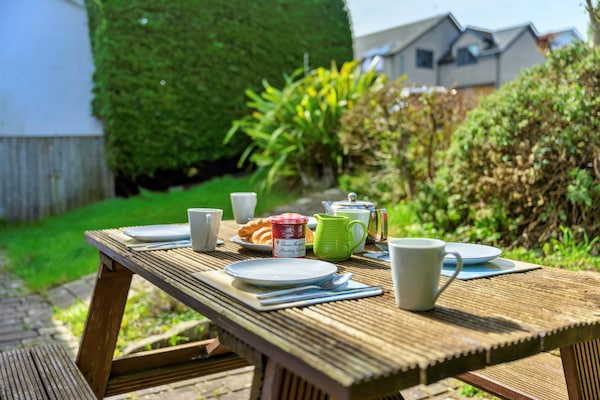 Foto van Bungalow in de kustplaats Pwllheli - Vakantiehuis in Abersoch - TerraceBalcony