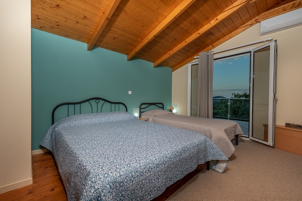 Foto van Villa op Zakynthos met privézwembad & uitzicht - Vakantiehuis in Ζakynthos - BedRoom