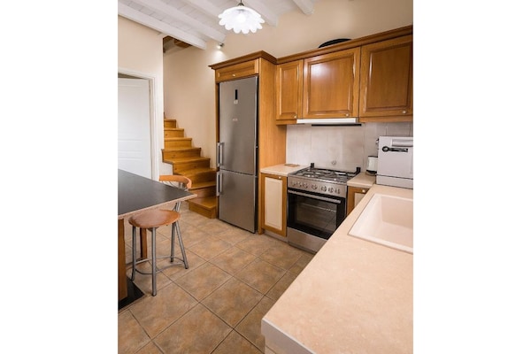 Foto van Villa op Zakynthos met privézwembad & uitzicht - Vakantiehuis in Ζakynthos - Kitchen