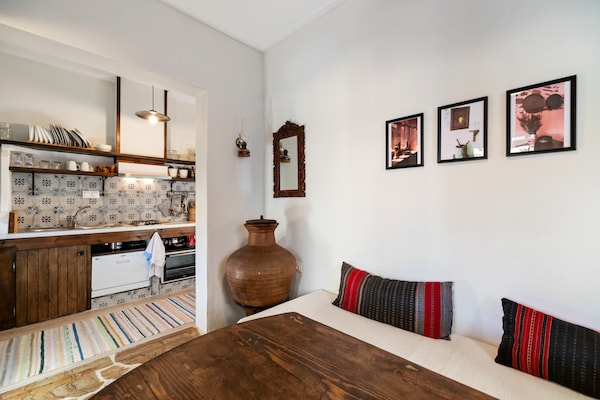 Foto van Appartement in Agios Nikolaos bij Strand - Vakantiehuis in Agios Nikolaos - LivingRoom