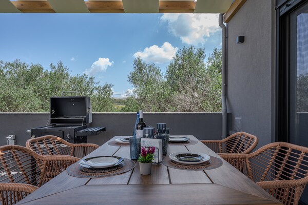 Foto van Vakantiehuisje Little Rosy op Kreta - Vakantiehuis in Anopolis - Outdoor