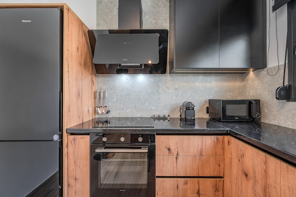 Foto van Het appartement van het Rosy-paar - Vakantiehuis in Anopolis - Kitchen