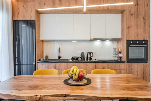Foto van Het appartement van het Rosy-paar - Vakantiehuis in Anopolis - Kitchen