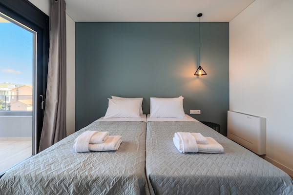 Foto van Het appartement van het Rosy-paar - Vakantiehuis in Anopolis - BedRoom