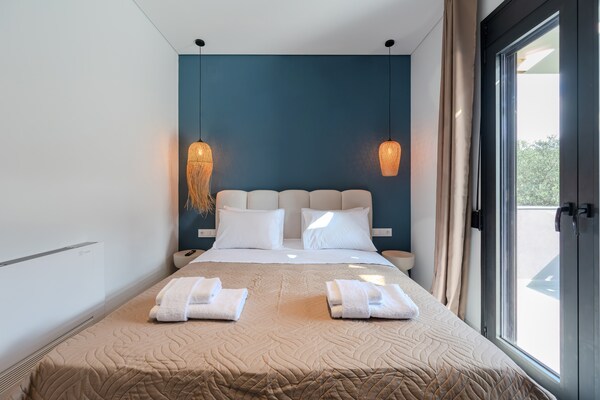 Foto van Het appartement van het Rosy-paar - Vakantiehuis in Anopolis - BedRoom
