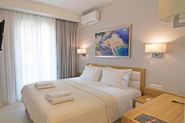 Foto van Appartement in Chania 20m van Strand - Vakantiehuis in Chania - BedRoom