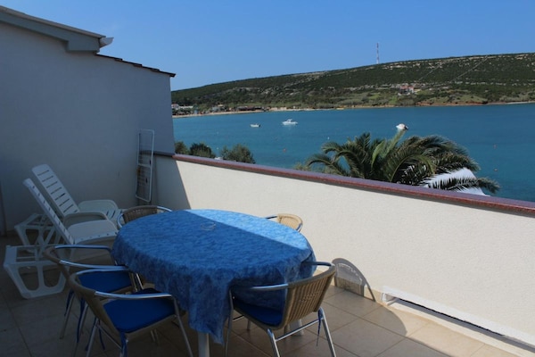 Foto van Appartement met balkon en zeezicht voor 5 personen - TerraceBalcony
