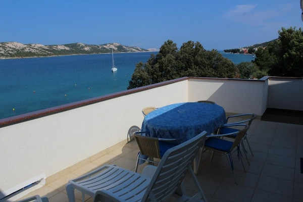 Foto van Appartement met balkon en zeezicht voor 5 personen - TerraceBalcony