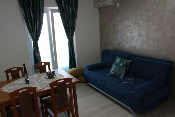 Foto van Appartement in Stara Novalja met groot terras - Vakantiehuis in Stara Novalja - LivingRoom