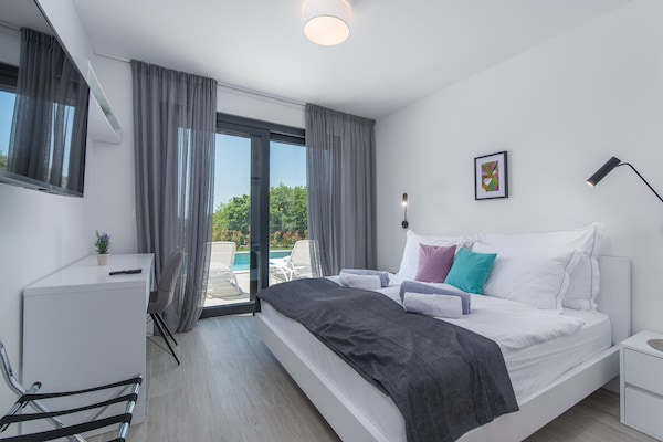 Foto van Appartement in Kroatië aan de kust - Vakantiehuis in Brtonigla - BedRoom