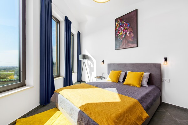 Foto van Appartement in Kroatië bij stranden - Vakantiehuis in Novigrad - BedRoom