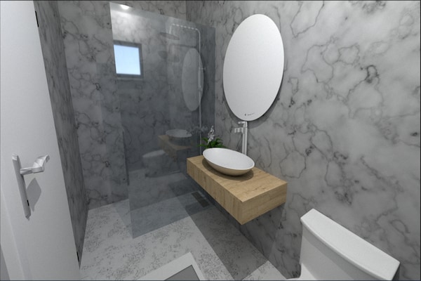 Foto van Appartement in Privlaka bij Zandstranden - Vakantiehuis in Privlaka - BathRoom