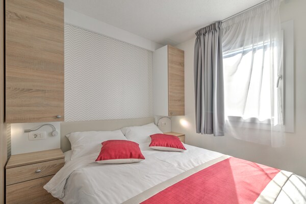 Foto van Stacaravan in Banjole bij Strand - Vakantiehuis in Banjole - BedRoom