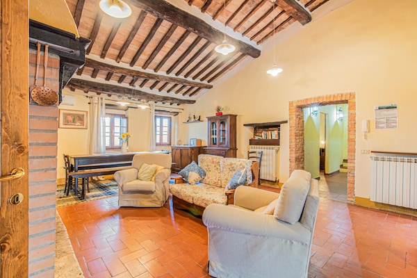 Foto van Villa Belle Vue: een charme - Vakantiehuis in Montalcino - LivingRoom