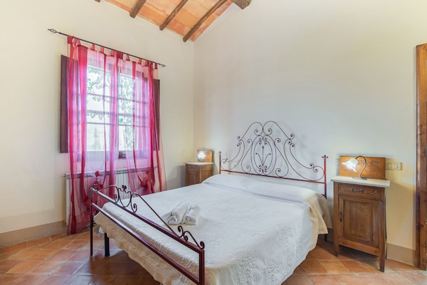 Foto van Villa Belle Vue: een charme - Vakantiehuis in Montalcino - BedRoom