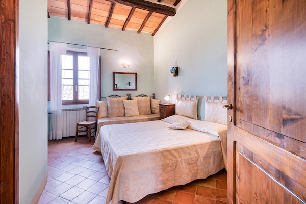 Foto van Villa Belle Vue: een charme - Vakantiehuis in Montalcino - BedRoom
