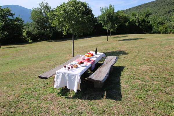 Foto van Boerderij in Casperia met zwembad & uitzicht - Vakantiehuis in Casperia - GardenSummer