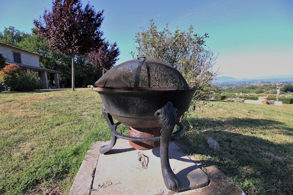 Foto van Boerderij in Casperia met zwembad & uitzicht - Vakantiehuis in Casperia - Ambiance
