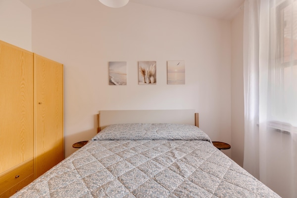 Foto van Appartement met terras met zeezicht en airconditioning. - BedRoom