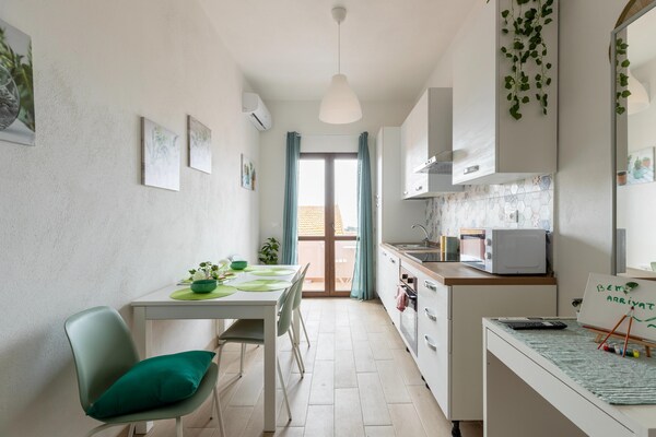 Foto van Appartamento con aria condizionata - Vakantiehuis in Sassari - DiningRoom