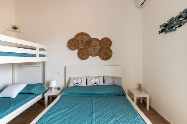 Foto van Appartamento con aria condizionata - Vakantiehuis in Sassari - BedRoom