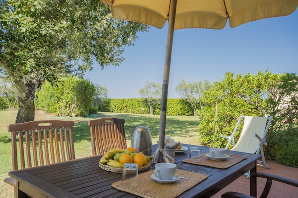 Foto van Rustige retraite te midden van Toscane - Vakantiehuis in Castelfiorentino (FI) - TerraceBalcony