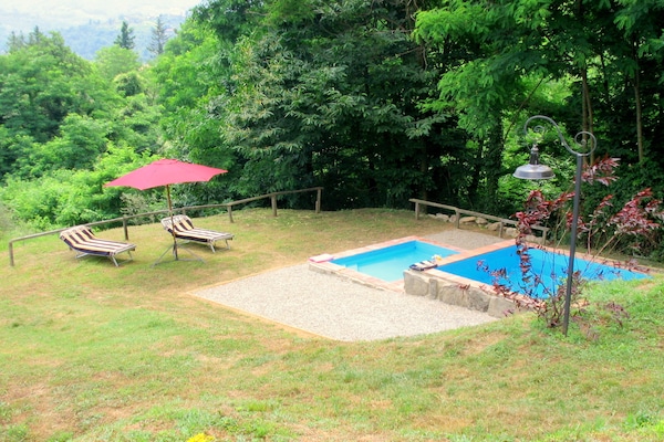 Foto van Cottage in Pescia met zwembad en tuin - Vakantiehuis in San Quirico - Pescia - PoolOfHouse