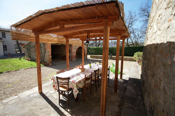 Foto van vakantiehuis, Bucine met zwembad - Vakantiehuis in Bucine - TerraceBalcony