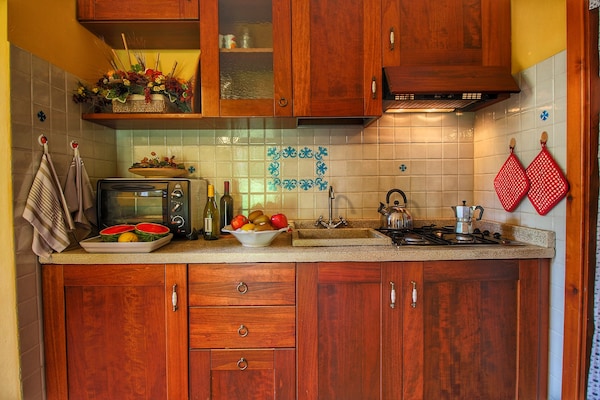 Foto van Appartement in Toscane bij Trasimeno - Vakantiehuis in Chianacce - Kitchen