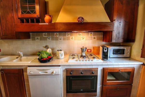 Foto van Chianti-heuvelboerderij - Vakantiehuis in Radda in Chianti - Kitchen