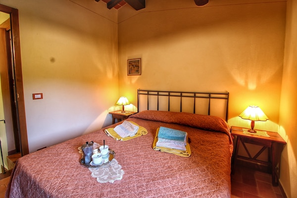 Foto van Chianti-heuvelboerderij - Vakantiehuis in Radda in Chianti - BedRoom