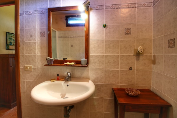 Foto van Chianti-heuvelboerderij - Vakantiehuis in Radda in Chianti - BathRoom