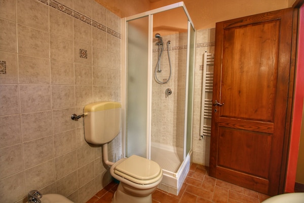 Foto van Chianti-heuvelboerderij - Vakantiehuis in Radda in Chianti - BathRoom