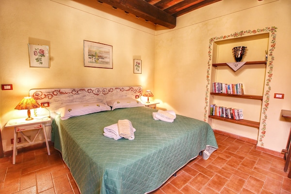 Foto van Chianti-heuvelboerderij - Vakantiehuis in Radda in Chianti - BedRoom