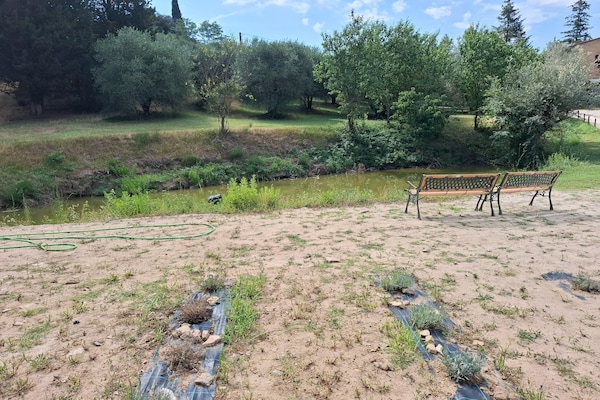 Foto van Authentieke Toscaanse ontsnapping met tuin, vlakbij Siena en Chianti. - GardenSummer