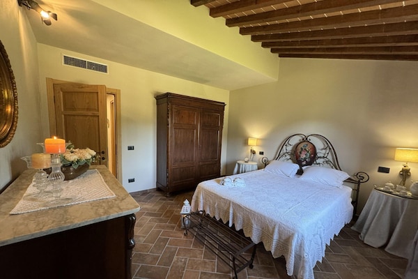Foto van Huis in Toscane bij Pisa en Lucca - Vakantiehuis in Lucca - BedRoom