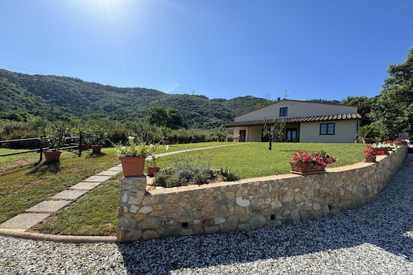 Foto van Huis in Toscane bij Pisa en Lucca - Vakantiehuis in Lucca - GardenSummer