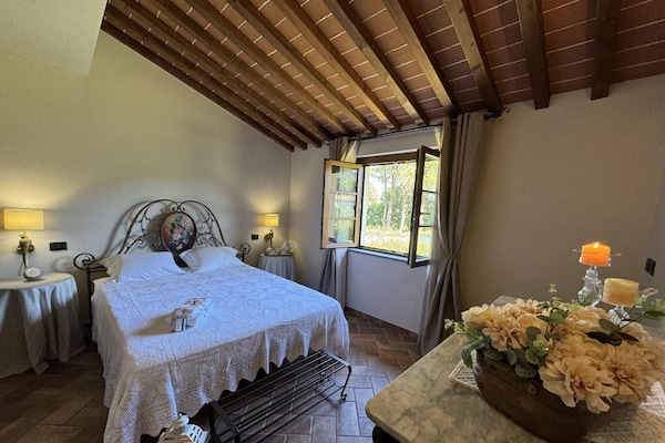 Foto van Huis in Toscane bij Pisa en Lucca - Vakantiehuis in Lucca - BedRoom