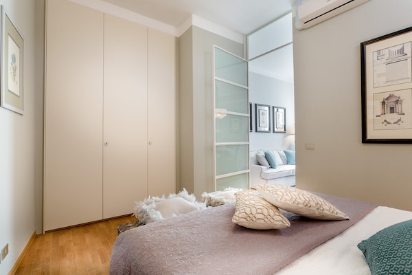 Foto van Penthouse in Italië met panoramaterras - Vakantiehuis in Lucca - BedRoom