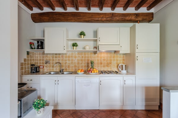 Foto van Appartement op de begane grond met gedeeld zwembad - Kitchen