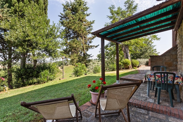 Foto van Vakantiehuis in Volterra met Zwembad - Vakantiehuis in Volterra - TerraceBalcony