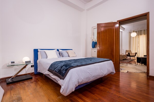 Foto van Appartement in Terrasini met zeezicht - Vakantiehuis in Terrasini - BedRoom