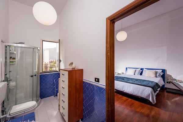 Foto van Appartement in Terrasini met zeezicht - Vakantiehuis in Terrasini - BathRoom