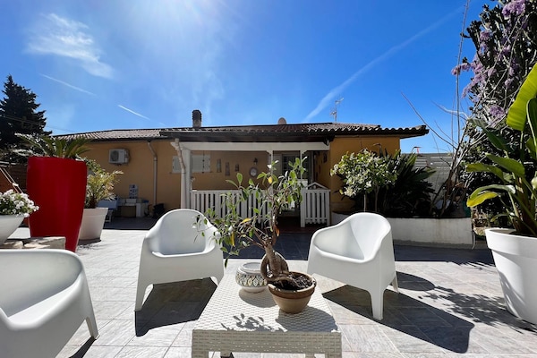 Foto van Villa in Castellammare Golfo - Vakantiehuis in Castellammare del Golfo - ExteriorSummer