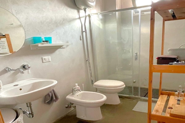Foto van Huis op Sicilië bij Ortigia en stranden - Vakantiehuis in Augusta (SR) - BathRoom