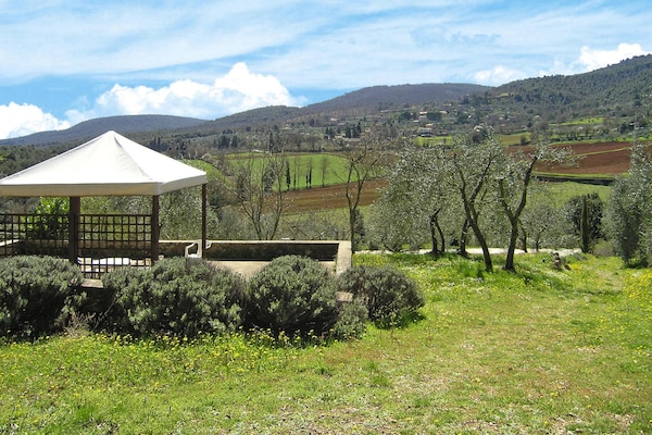 Foto van Charmante Villa in Toscane met Zwembad - Vakantiehuis in Sovicille - ExteriorSummer