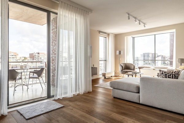 Foto van Appartement in Scheveningen met Havenzicht - Vakantiehuis in Den Haag - LivingRoom