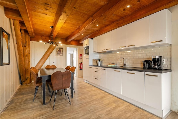 Foto van Appartement Boerderij bij het strand - Vakantiehuis in Schagen - Kitchen